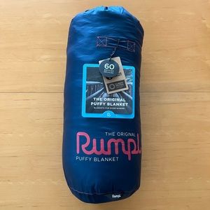 RUMPL Puffy Blanket **NWT** Color: Deepwater